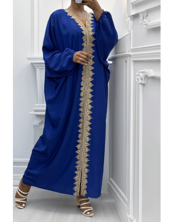 Longue abaya royal over size avec une jolie dentelle - 2
